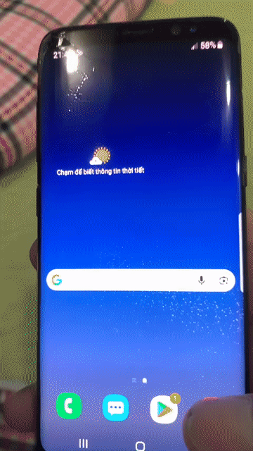 Samsung S8 64GB ( màn hình cong). Mua bán Điện thoại tại Thành phố Thủ Dầu Một Bình Dương được đăng bởi thaibinh hình 1