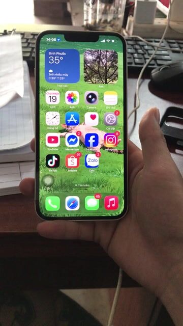 iPhone 13 128GB Không Face ID máy sạch có fix. Mua bán Điện thoại tại Thị xã Phước Long Bình Phước được đăng bởi Thanh Huy hình 1