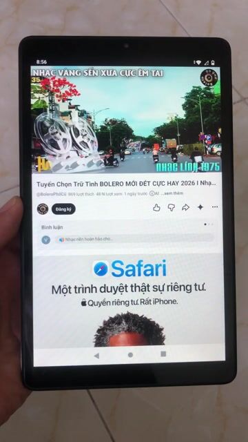 MTB Lenovo Pad M8 3GB .Zin 100%.Còn Đẹp Keng. Mua bán Máy tính bảng tại Quận 12 Tp Hồ Chí Minh được đăng bởi le van minh hình 1