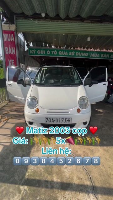 Daewoo Matiz 20*** km. Mua bán Ô tô tại Thành phố Tây Ninh Tây Ninh được đăng bởi Liên MinhHung hình 1