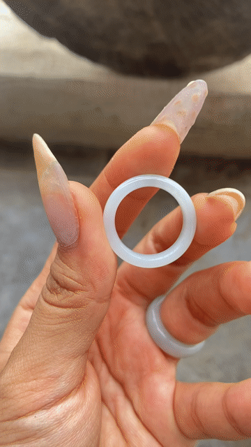Nhẫn Cẩm thạch Nữ Lam thiên không Ni 17. Mua bán Phụ kiện thời trang khác tại Quận Hà Đông Hà Nội được đăng bởi Mingg hình 1
