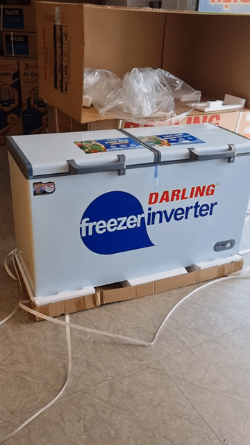 Xả kho tủ đông mát Darling inverter 450L mới💯. Mua bán Tủ lạnh tại Quận 7 Tp Hồ Chí Minh được đăng bởi Quí Vũ Official hình 1