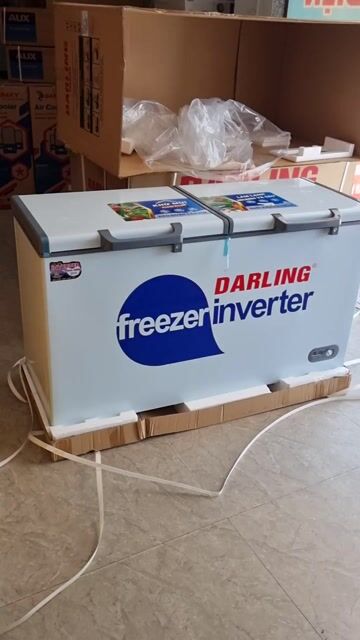 Xả kho tủ đông mát Darling inverter 450L mới💯. Mua bán Tủ lạnh tại Quận 7 Tp Hồ Chí Minh được đăng bởi Quí Vũ Official hình 1