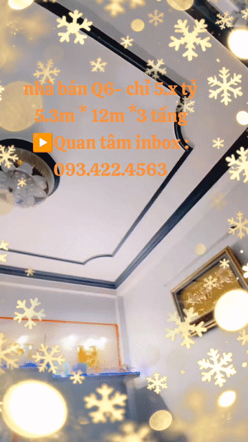 Mua bán Nhà ở Quận 6 Tp Hồ Chí Minh diện tích 61 m² giá 5,7 tỷ
