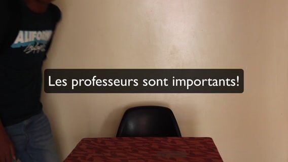 les professeurs sont importants