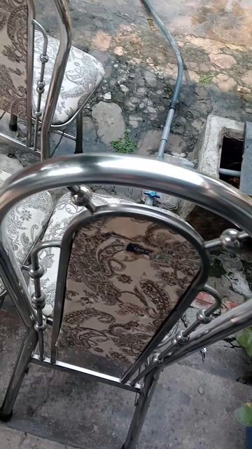 Ghế kim loại vải Bạc Trắng đã dùng. Mua bán Bàn ghế tại Huyện Đồng Phú Bình Phước được đăng bởi Đào Văn Nam hình 1