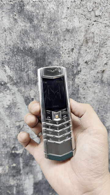 Vertu S Bạc Xanh lá Đã qua sử dụng. Mua bán Điện thoại tại Quận 7 Tp Hồ Chí Minh được đăng bởi mrlao hình 1