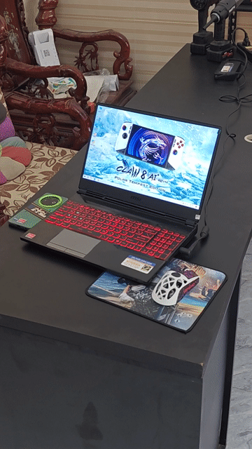 Laptop Gaming MSI Alpha 15 • Amd Radeon Rx 5500 4G. Mua bán Laptop tại Huyện Bình Chánh Tp Hồ Chí Minh được đăng bởi Anh Tý Shop hình 1