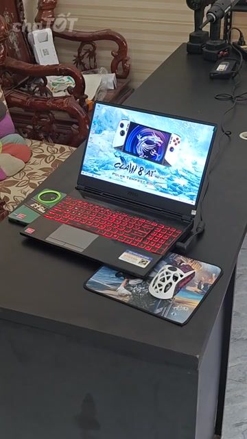 Laptop Gaming MSI Alpha 15 • Amd Radeon Rx 5500 4G. Mua bán Laptop tại Huyện Bình Chánh Tp Hồ Chí Minh được đăng bởi Anh Tý Shop hình 1