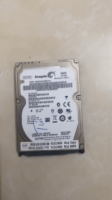 Ổ cứng HDD Seagate Momentus 7200.4. Mua bán Linh kiện (RAM, Card...) tại Huyện Tiên Lữ Hưng Yên được đăng bởi Tú Tú hình 1