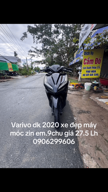 Honda Vario 2020 Đen. Mua bán Xe máy tại Huyện Phong Điền Cần Thơ được đăng bởi CHXM yến nhi hình 1