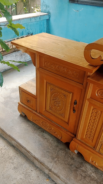 Kệ tivi Gỗ Vàng 2m20 Hiện đại. Mua bán Tủ, kệ gia đình tại Thành phố Buôn Ma Thuột Đắk Lắk được đăng bởi Quang hình 1