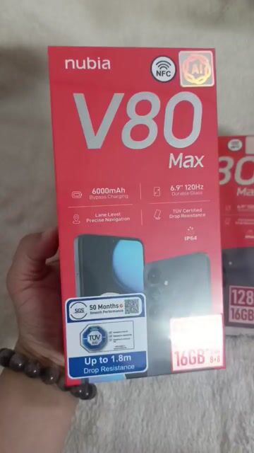 V80 max(16/128)NFC. Mua bán Điện thoại tại Quận 1 Tp Hồ Chí Minh được đăng bởi Điện thoại tốt HCM hình 1