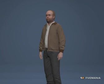 Lester Cop | Male Ped | Multiple Outfits | Optimized & Fivem Ready [Add-On] — video preview