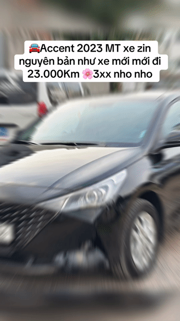 Hyundai Accent đen MT Full 2023 23.000km zin mới. Mua bán Ô tô tại Thành phố Thủ Đức Tp Hồ Chí Minh được đăng bởi Ôtô Điện Ôtô Xăng Qua Sử Dụng Chính Hãng hình 1