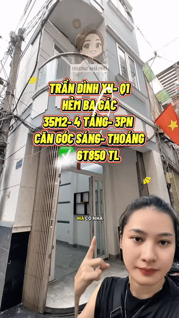 Mua bán Nhà ở Quận 1 Tp Hồ Chí Minh diện tích 35 m² giá 6,85 tỷ