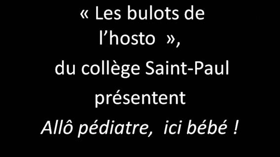 Allô pédiatre, ici bébé !