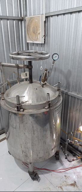 Nồi hấp tiệt trùng Inox Bạc. Mua bán Đồ chuyên dụng, Giống nuôi trồng tại Huyện Thanh Bình Đồng Tháp được đăng bởi Truong Nguyen hình 1