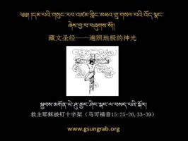 ཆ་ཤས་ ༡༢པ།  ཡེ་ཤུ་ཤིང་རྒྱ་གྲམ་ལ་བརྡབས་པ།