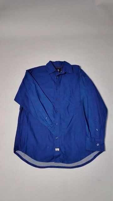 G-Star Raw Blue Denim Boxy Fit Shirt – Size Small | Like New