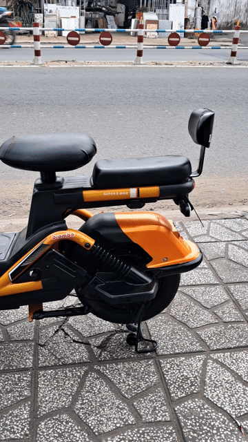 Xe đạp điện Yasaki Lùn Cam. Mua bán Xe đạp tại Quận Cái Răng Cần Thơ được đăng bởi Xe điện Minh Nhiên  hình 1