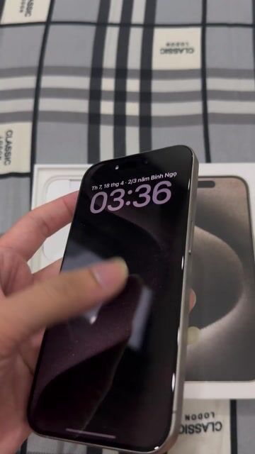 iphone 15pro 256gb zin đẹp keng bản khay sim. Mua bán Điện thoại tại Quận Hoàng Mai Hà Nội được đăng bởi Ngọc Sơn hình 1