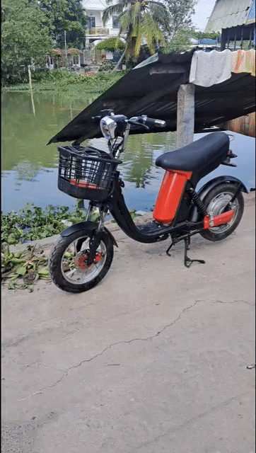 Xe đạp điện màu Đen, Đỏ. Mua bán Xe đạp tại Quận Ninh Kiều Cần Thơ được đăng bởi Trần Lạc Jet hình 1