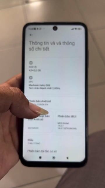 Xiaomi Redmi 10 4G 128GB Đen. Mua bán Điện thoại tại Huyện Gò Quao Kiên Giang được đăng bởi Xuân Uyên mobile hình 1