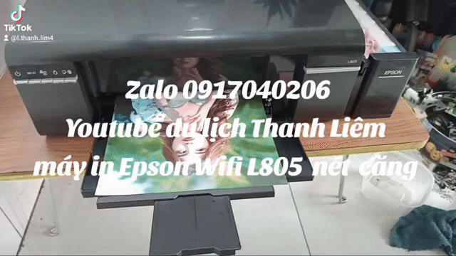 L805 Máy in màu Epson Wifi 6mực zin hãng mới 99 💯. Mua bán Đồ dùng văn phòng tại Quận Tân Bình Tp Hồ Chí Minh được đăng bởi  37A Hồng lạc phường 10 Quận Tân Bình  hình 1