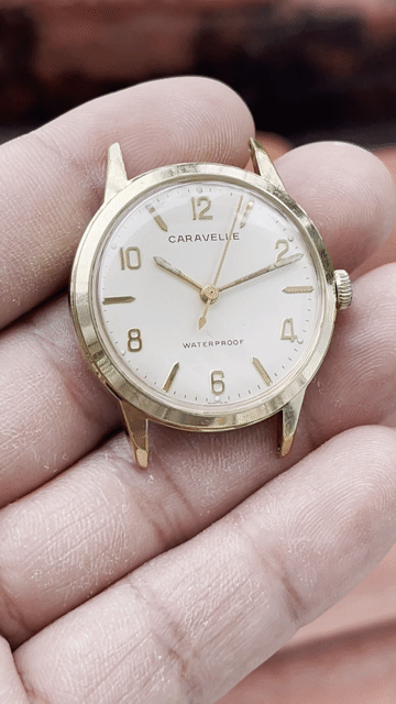 CARAVEN cơ cót , chính hãng Bulova thuỵ sỹ. Mua bán Đồng hồ tại Quận Bình Thuỷ Cần Thơ được đăng bởi Quốc Khải Cần Thơ hình 1
