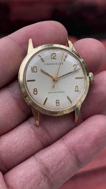 CARAVEN cơ cót , chính hãng Bulova thuỵ sỹ. Mua bán Đồng hồ tại Quận Bình Thuỷ Cần Thơ được đăng bởi Quốc Khải Cần Thơ hình 1