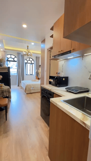 Cho thuê Căn hộ Chung cư Quận 3 Tp Hồ Chí Minh diện tích 40 m² giá 9,5 triệu/tháng