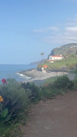Fajã dos Padres beneath the cliffs