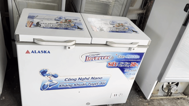 Alaska Tủ đông mát 300L Inverter mới 90%. Mua bán Tủ lạnh tại Quận Tân Phú Tp Hồ Chí Minh được đăng bởi Cửa Hàng Duy Ninh Bùi hình 1