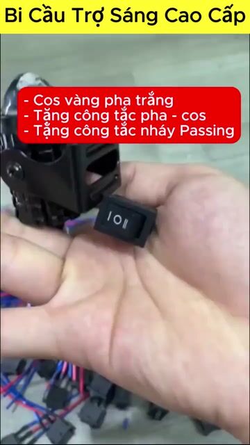 Bi Cầu Trợ Sáng Cos Vàng Pha Trắng Lắp Xe Máy Ô Tô. Mua bán Phụ tùng xe tại Quận Hà Đông Hà Nội được đăng bởi Phụ Tùng Xe Tuấn Dương hình 1