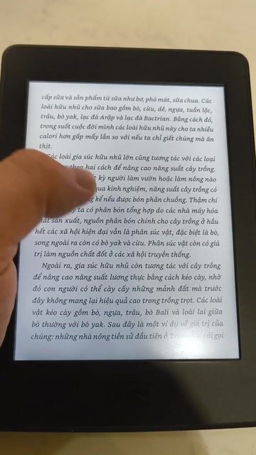 Máy đọc sách Kindle Paperwhite 3 Đen. Mua bán Máy tính bảng tại Huyện Thanh Trì Hà Nội được đăng bởi Nguyen Tung hình 1