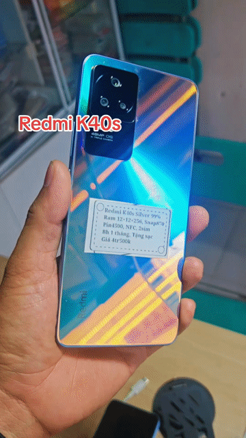 Redmi K40s R12+12+256G Snap870 NFac 2sim Rom QT. Mua bán Điện thoại tại Huyện Trảng Bàng Tây Ninh được đăng bởi Sun Mobile Shop Điện Thoại Trảng Bàng Tây Ninh 01 hình 1
