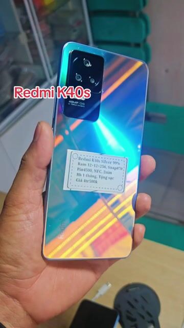 Redmi K40s R12+12+256G Snap870 NFac 2sim Rom QT. Mua bán Điện thoại tại Huyện Trảng Bàng Tây Ninh được đăng bởi Sun Mobile Shop Điện Thoại Trảng Bàng Tây Ninh 01 hình 1