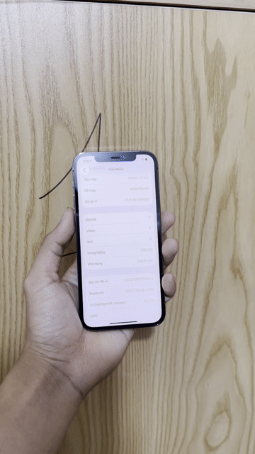Apple iPhone 12 Pro 256GB Đen 99%. Mua bán Điện thoại tại Quận Đống Đa Hà Nội được đăng bởi Nguyễn Văn Hậu hình 1