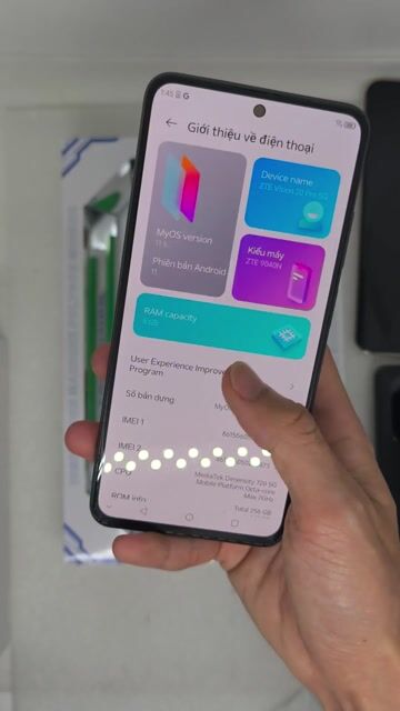 ZTE Vision 20 Pro 5G 8/128GB. Mua bán Điện thoại tại Quận Thanh Xuân Hà Nội được đăng bởi Đỗ Mạnh Nhuận hình 1