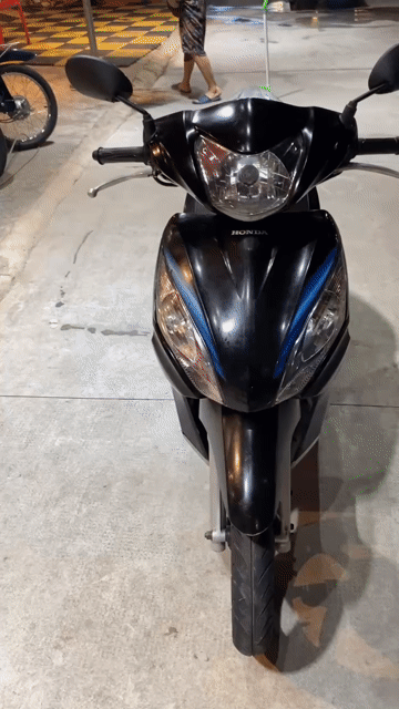 Honda Vision 2013 Đen Bạc. Mua bán Xe máy tại Thị xã Bến Cát Bình Dương được đăng bởi xe máy trả góp tín nghĩa  hình 1