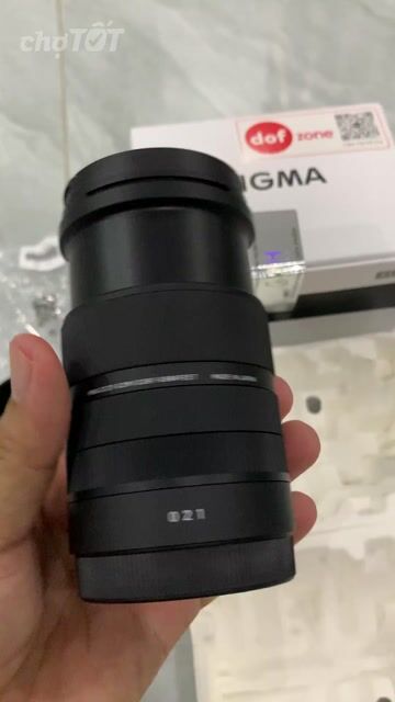Ống kính Sigma 18-50mm f/2.8 DC DN Đen for Sony. Mua bán Máy ảnh, Máy quay tại Quận 12 Tp Hồ Chí Minh được đăng bởi Hiếu hình 1