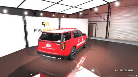 FIVEM Chevrolet Tahoe | Lore Friendly Emergency SUV | Working Emergency Lights | Custom Liveries | Add-On | Optimized | Fivem Ready | High Quality, video preview