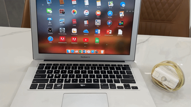 Apple Macbook Air 2018 128GB Bạc. Mua bán Laptop tại Quận Cẩm Lệ Đà Nẵng được đăng bởi IEC My Hanh hình 1