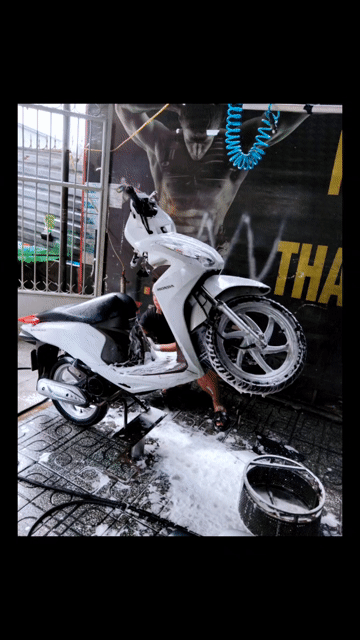 Honda Vision 2017 Trắng. Mua bán Xe máy tại Thành phố Thủ Đức Tp Hồ Chí Minh được đăng bởi Trần Trương Vũ Phong hình 1