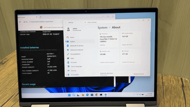 Lenovo X1 Yoga Gen 6 i7-1165G7/16GB/512GB. Mua bán Laptop tại Quận Bình Thạnh Tp Hồ Chí Minh được đăng bởi Lê Khanh hình 1