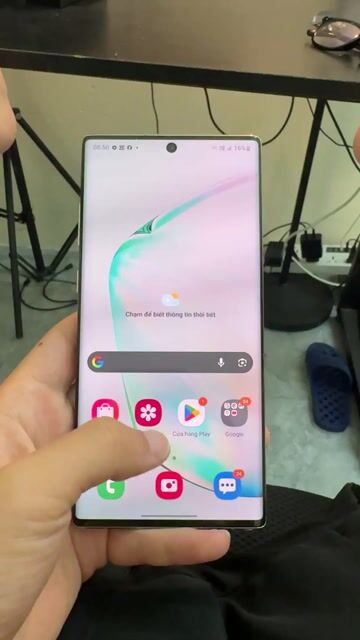 Samsung Galaxy Note10+ 5G Bạc. Mua bán Điện thoại tại Huyện Hoài Đức Hà Nội được đăng bởi Nam Bùi hình 1