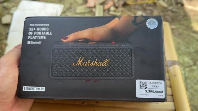 Loa Bluetooth Marshall Emberton III Đen. Mua bán Tivi, Âm thanh tại Huyện Châu Thành Bến Tre được đăng bởi A thành hình 1