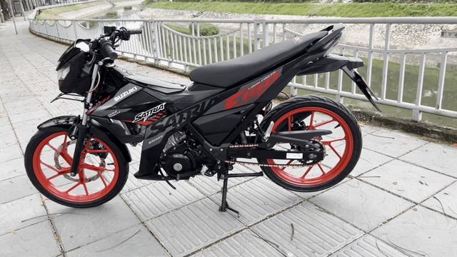 Suzuki Satria F150 2022 Xe đẹp lướt chính chủ moto. Mua bán Xe máy tại Quận Cầu Giấy Hà Nội được đăng bởi TONG MOTOR Hà Nội  hình 1
