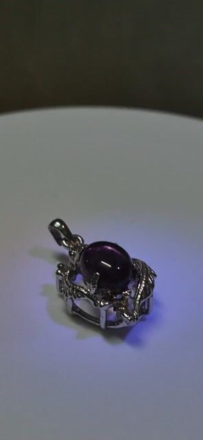 Mặt dây chuyền Thạch anh tím Bạc. Mua bán Phụ kiện thời trang khác tại Quận 10 Tp Hồ Chí Minh được đăng bởi Hoài Duy hình 1